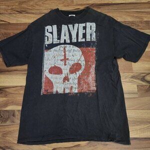 Slayer Vintage T Shirt 90s Undisputed Attitude Tour Hardcore Punk Metal Size‎ XL